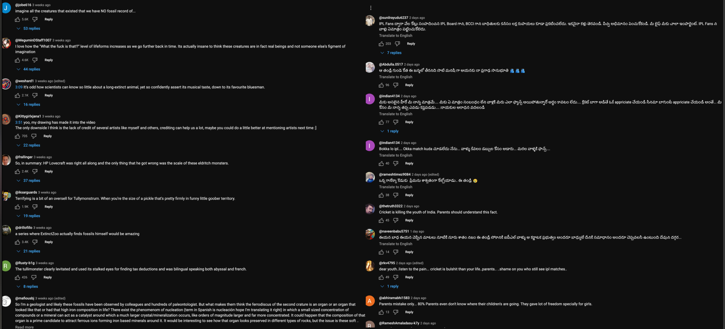 Chaotic Comments Before AI Organization
